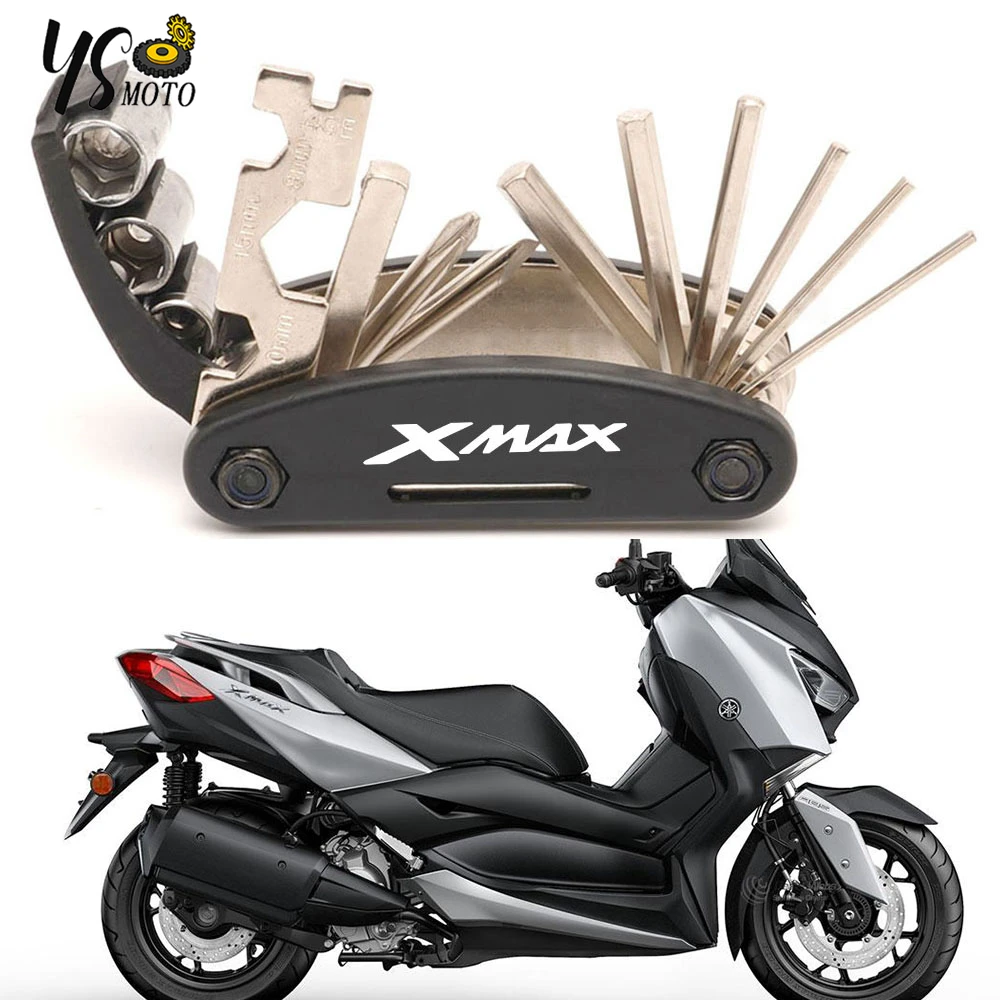 

For Yamaha Xmax 300 250 400 Xmax300 Xmax250 Xmax400 Motorcycle CNC AccessoriesTool Repair Screwdriver Set & Helmet lock