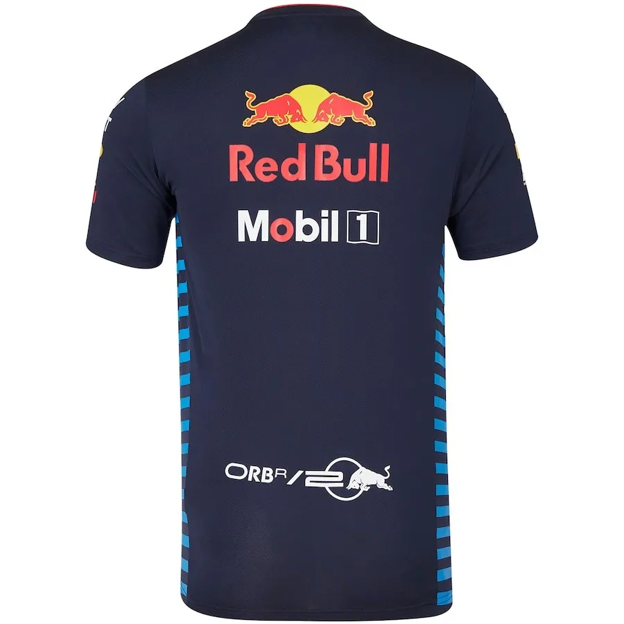 2024 ใหม่ Formula1 ทีมชายฤดูร้อนกีฬากลางแจ้งสไตล์เสื้อยืด Racing JERSEY ทีมแขนสั้น Vetement Y2k Homme