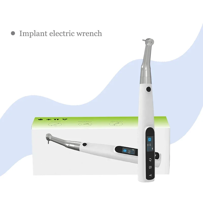 

Portable tooth implant Torque electric wrench Torque drive 360° rotation 50Ncm 50rpm tooth restoration tool