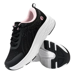 Fit ville Damenschuhe breite Breite leichte Turnschuhe für Frauen breite Breite für Plattfuß Planta rfasziitis Fersen schmerz linderung