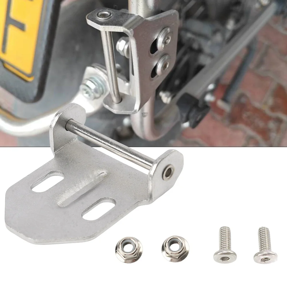 Motorcycle Lock Support Bars Side Luggage Case Fasteners Trunk Pannier Screw Motorcycle Replacement Accessories Metallic Color