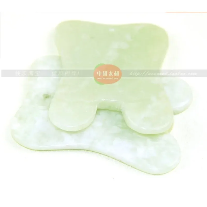 Jade Guasha Board Massage Guasha Board Jade Stone Gua Sha Instrument Scraping Plate Jade Stone