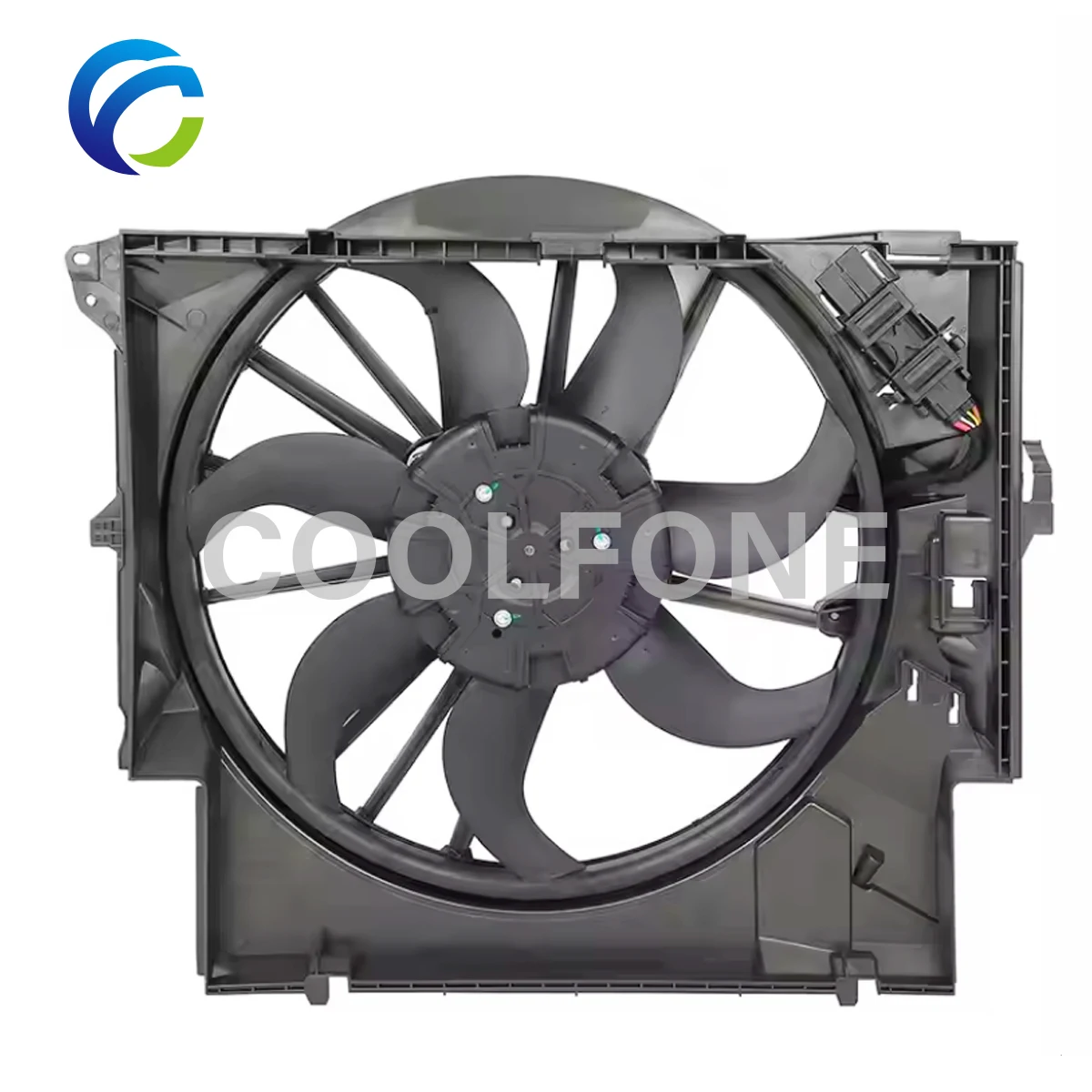 Radiator Electric Fan for BMW E82 E87 118d 120d 123d E90 E91 E92 E93 318d 320d 325d 330d E84 X1 N47 M47 17427801647 17427788907