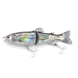 2 section glider bait mult jointed fishing lure good quality swimbait for saltwater fishing lure section swimbait hardlure