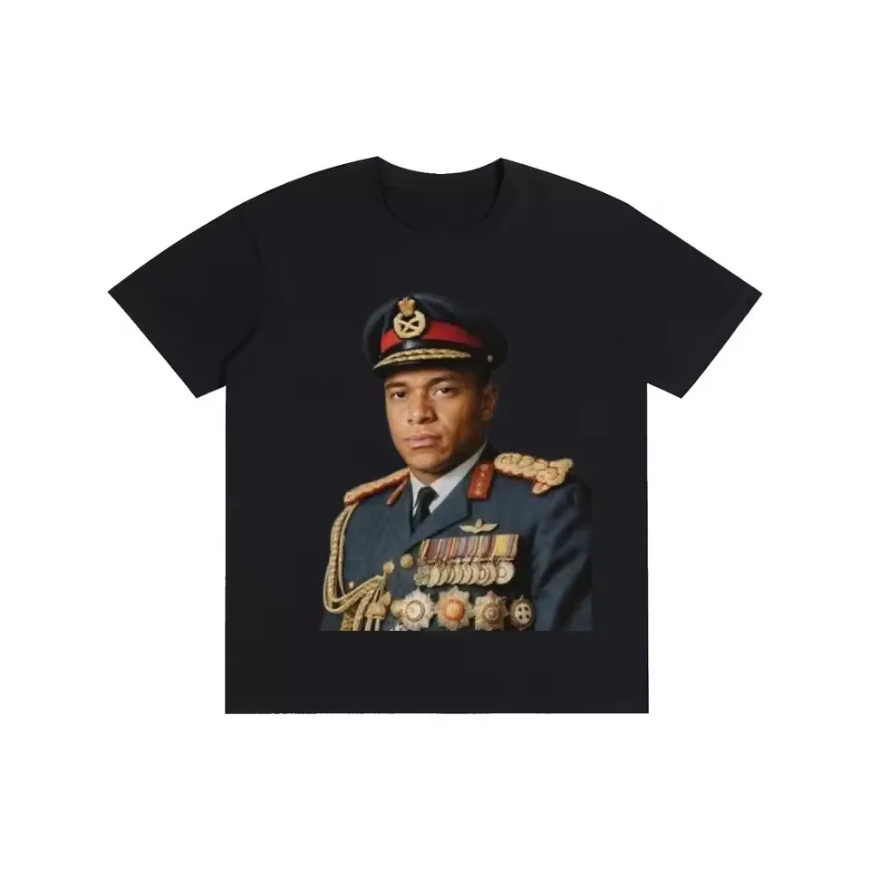2026 Dictador Kylian Mbappé Meme Grafik T-Shirt – Fußballteam-Match-Trikot mit Champion-Grafik – Y2K Herrenmode-Kleidung – Detail 16