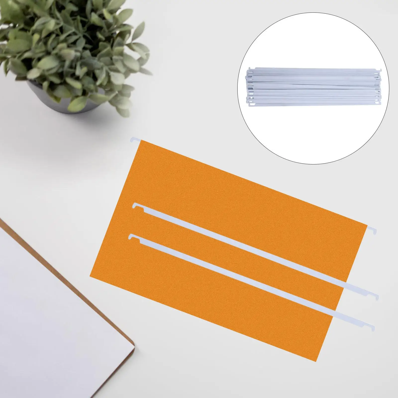 50 Pcs File Hanger Clip Hanging Hardware Holder Office Supplies Document Rack Folder Hangers Adjustable