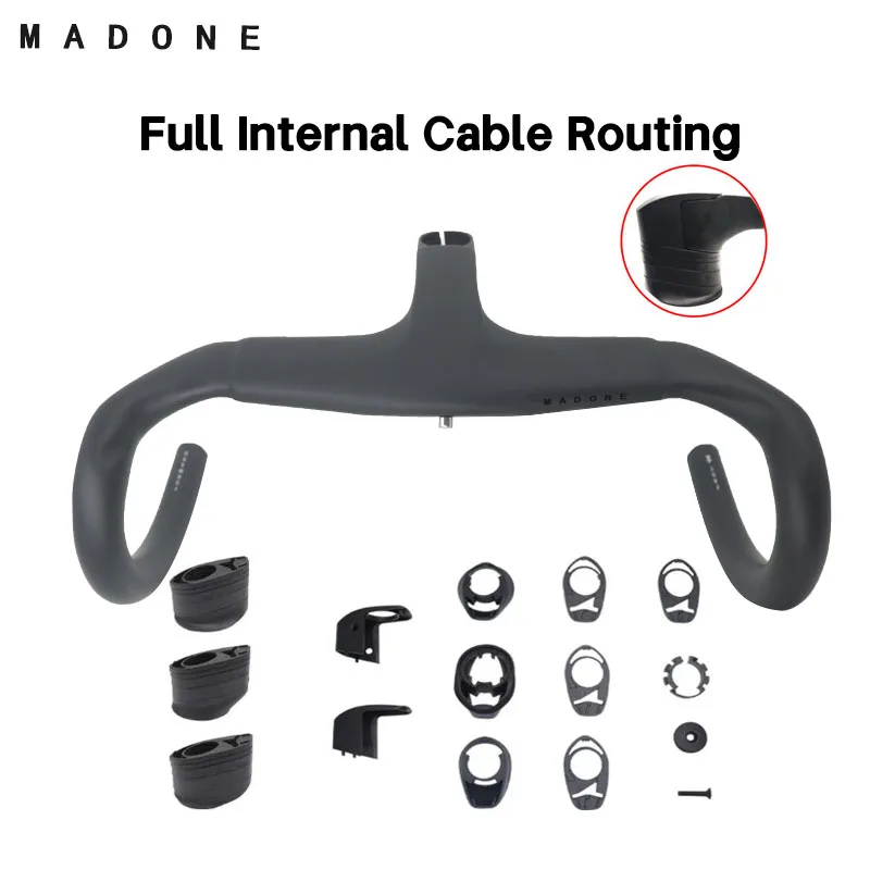 

MADONE T1000 SLR 9 GEN 8 Carbon Handlebars Road Bicycle Cockpit Integrated inner Handlebar Ultra Light 28.6mm fork