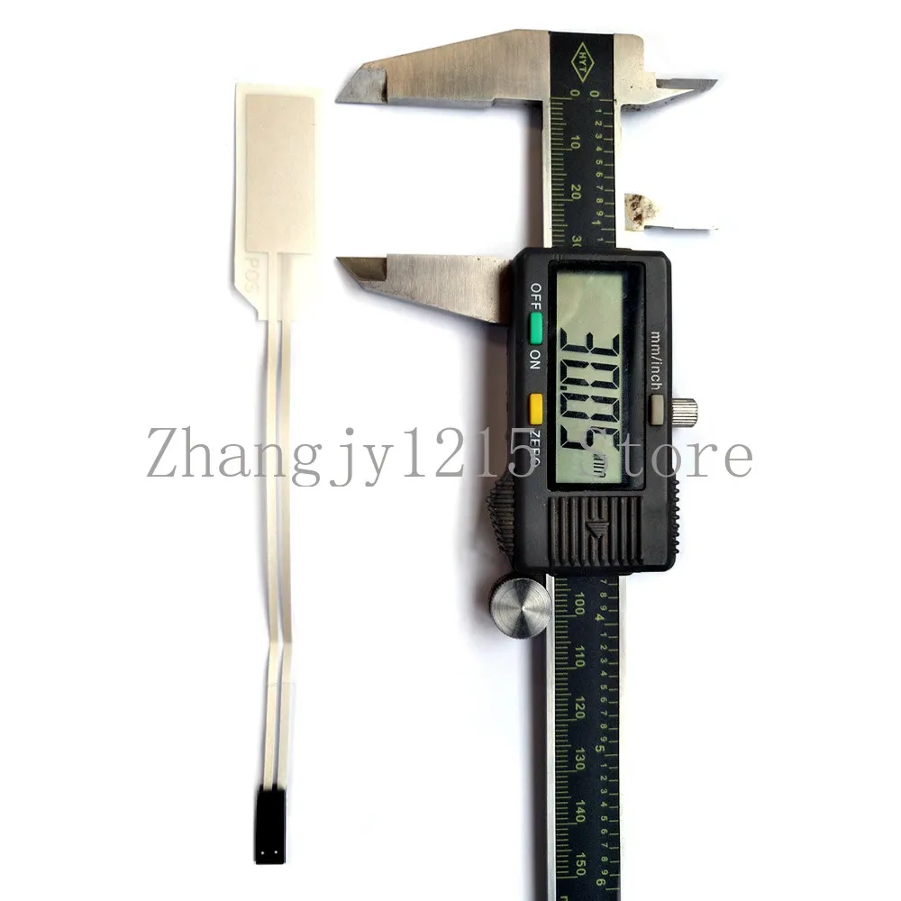 FDT1 028K Piezo PVDF Piezoelectric Film Sensor Flexible Lead Vibration Monitor for Monitoring