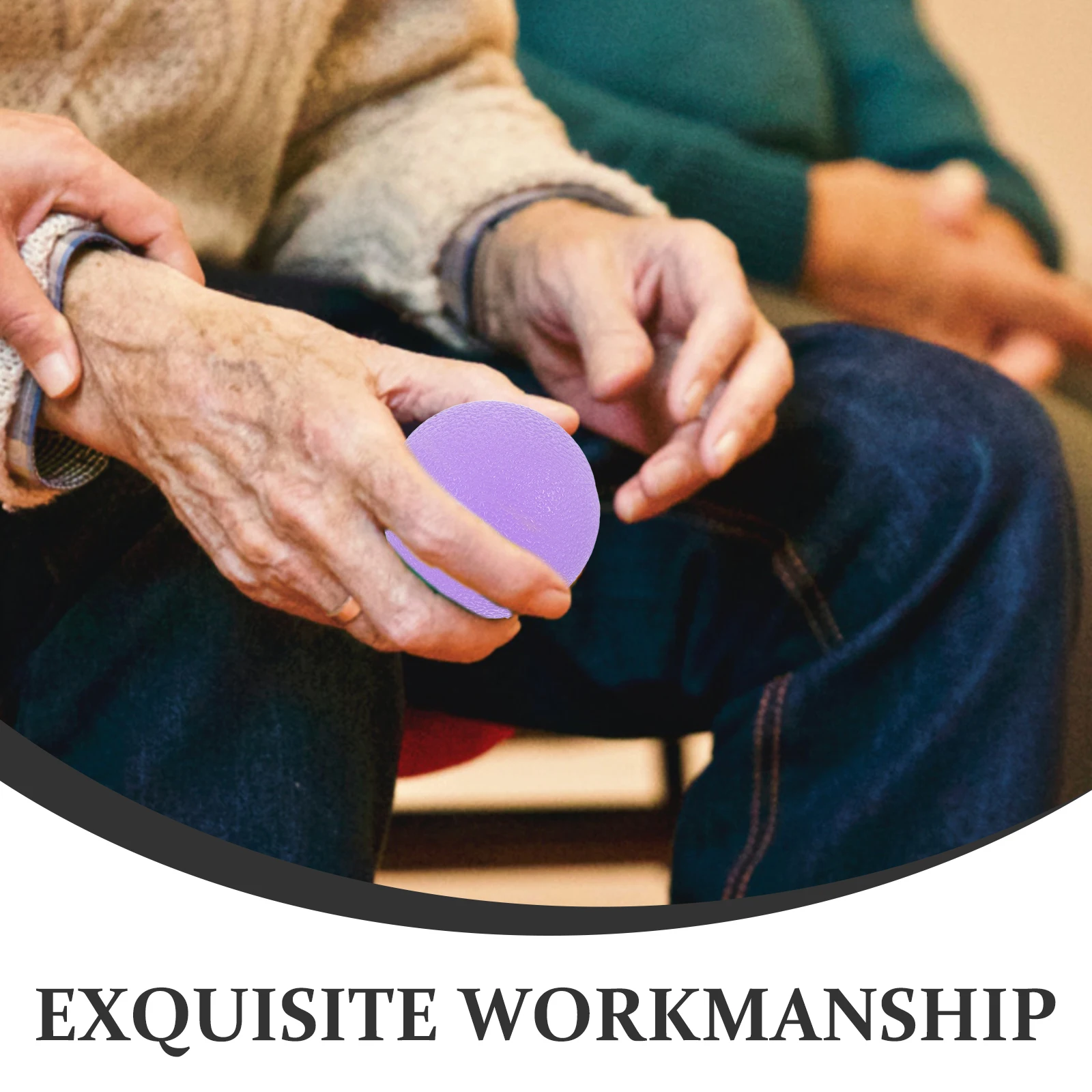 4 قطعة كرات التدريب قبضة اليد مرونة عالية ضغط كرات الإجهاد للبالغين قوة اليد العلاجية الساعد أداة تمرين الأصابع