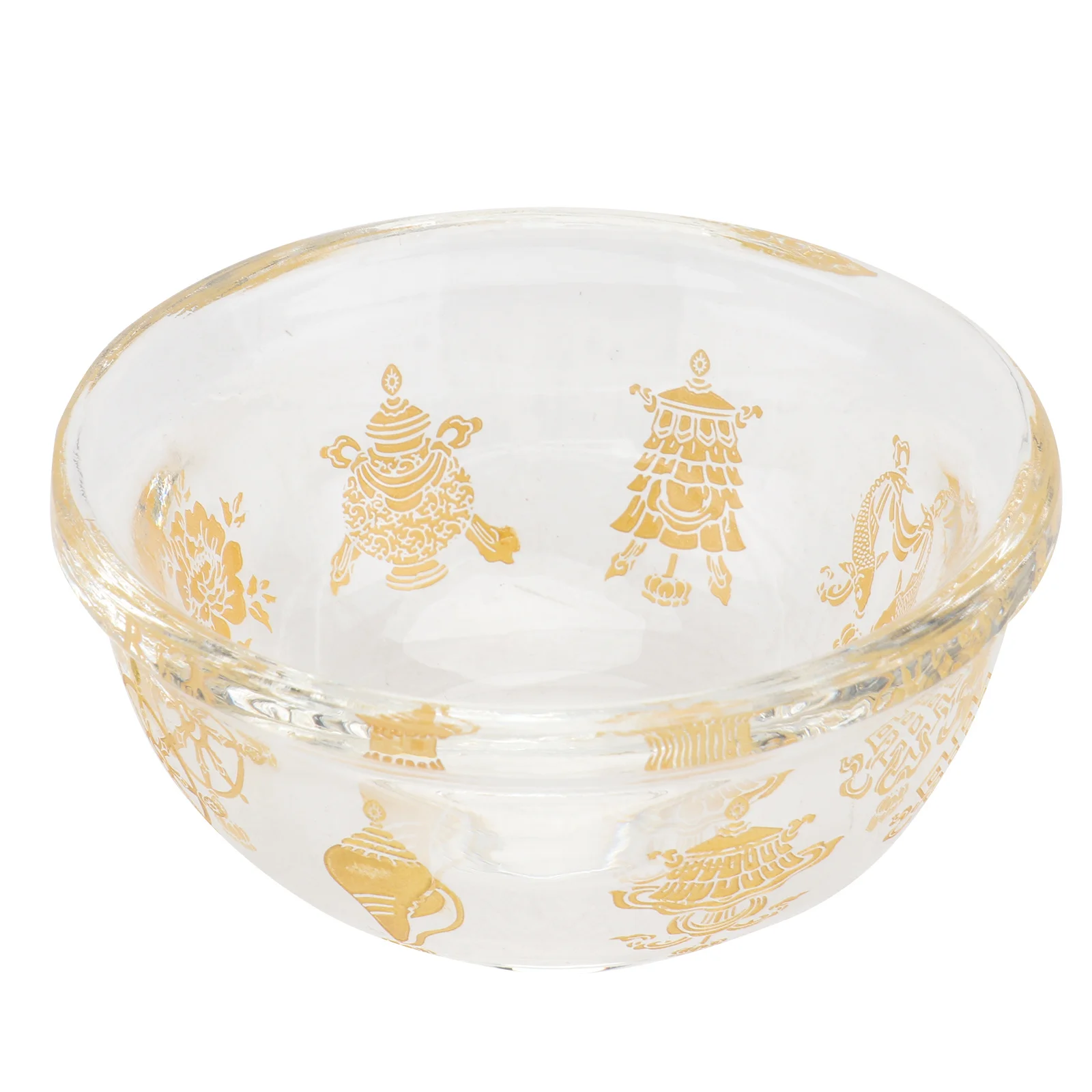 

Holy Water Cup Auspicious Offering Bowl for Buddhist Practice Meditation Rituals Water Vessel Clear Sacrifice Bowl 1Pc