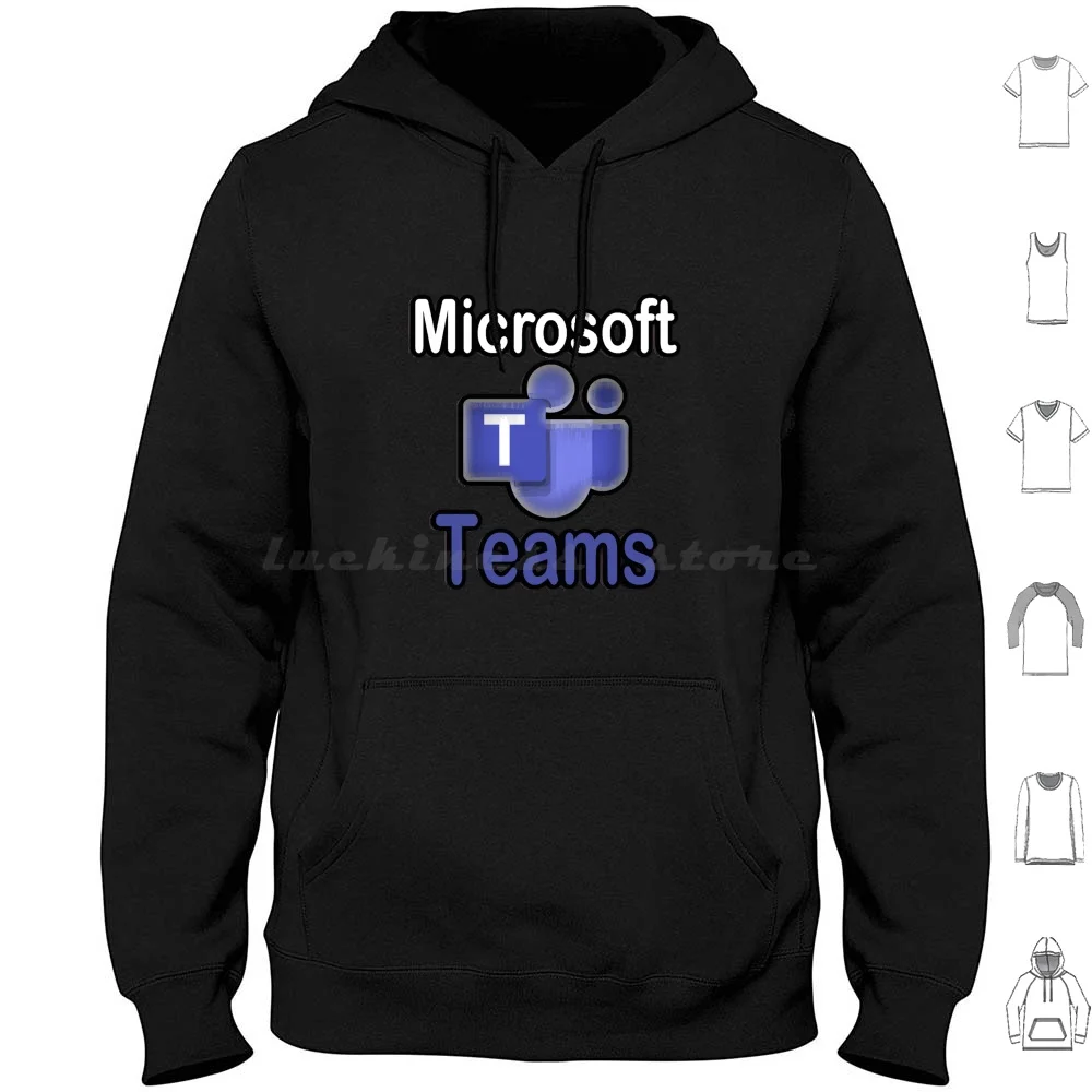 

Толстовка Microsoft Teams из хлопка с длинным рукавом Microsoft Teams