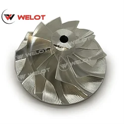 Turbocharger Compressor Wheel Turbo Milling MFS Billet For 758352 758353 711017 724483 729355 734899 743115 743436 750001 758351
