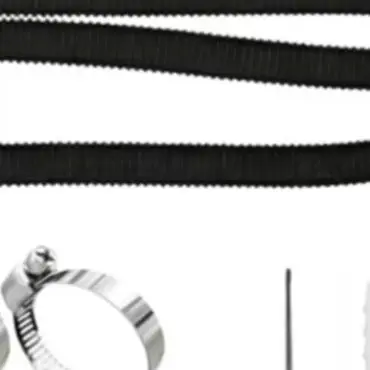 

Two 1.5m Flexible Pool Hoses With Metal Clips For 300/330/530/1000 Gallon Pool Pumps Above Ground Pool Pump Replacement Hose