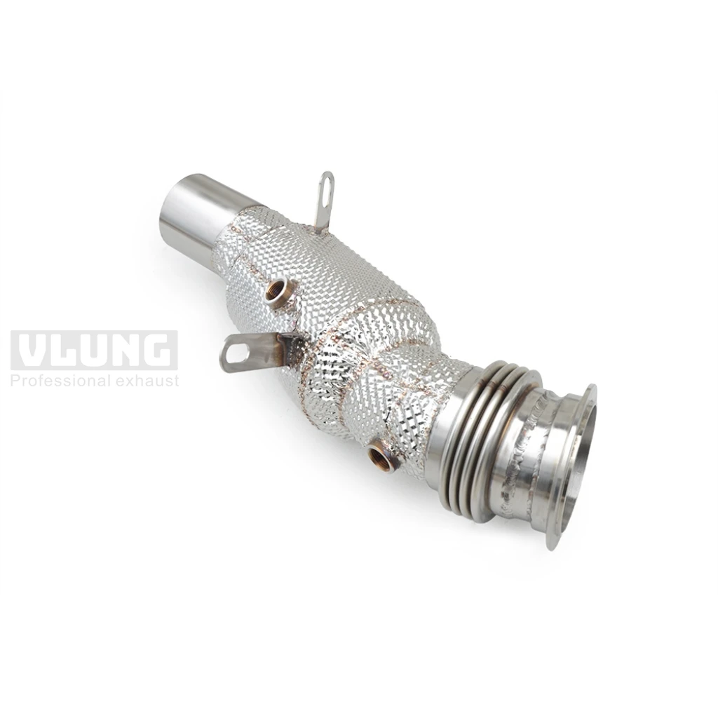 Exhaust Downpipe For BMW B46 B48 Engine OPF Non OPF Models 304 Stainless Steel Lossless Installation Performance Exhaust