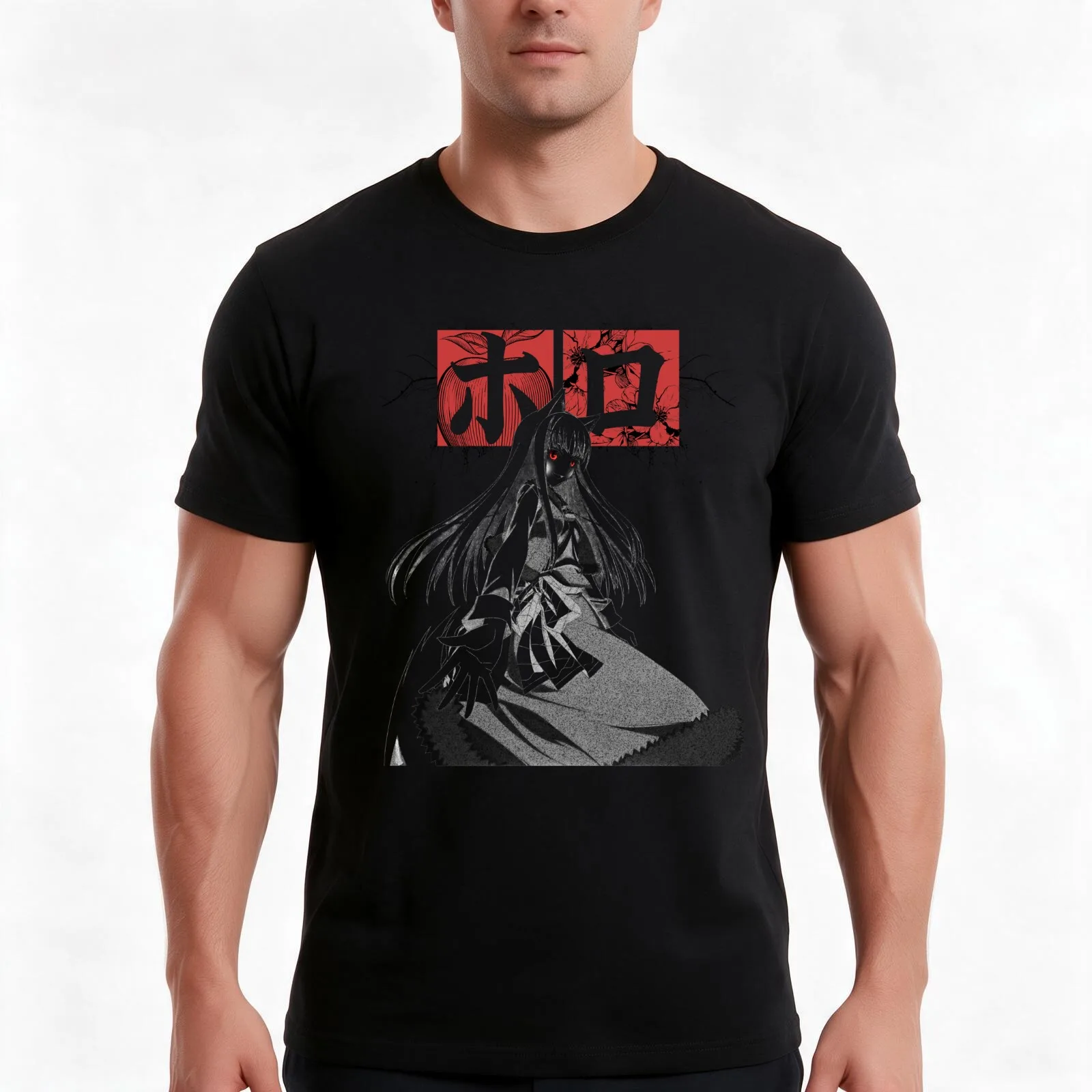 Snow cover Wolf Harvest Deity T-Shirt Summer Casual Cotton Tee Oversized Streetwear Tops Vintage Graphic Print 100% Cotton