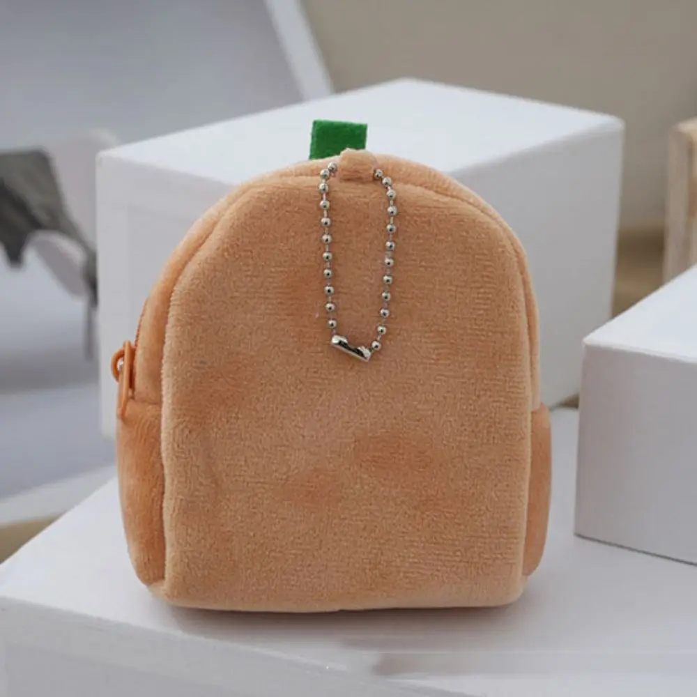 Bonita cartera de felpa de capibara, monedero de animales de dibujos animados, bolsa cambiadora de dinero portátil, bolsa de almacenamiento de auriculares, monedero de felpa de cumpleaños