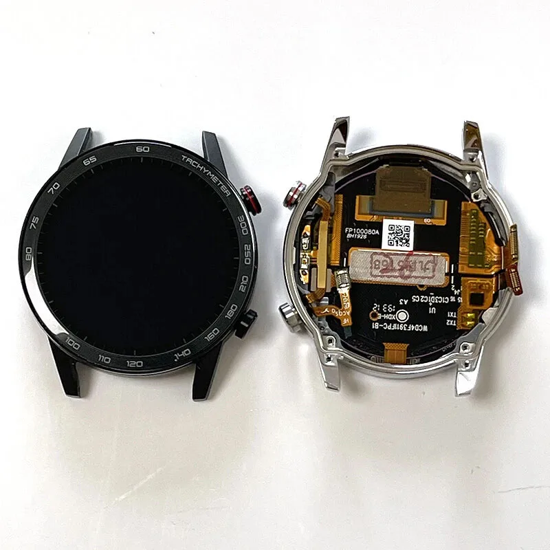 

For Honor Watch Magic 2 MNS-B19 MNS-B39 46MM LCD Display and Touch Screen Assembly With Frame Black