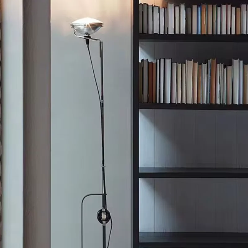 toio lampada de assoalho led ferro preto luz de pe poste longo design moderno apto para quarto sala de estar escritorio lounge 01