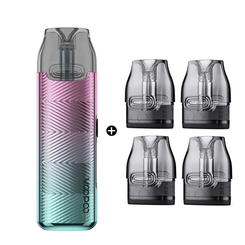 الأصلي VOOPOO V.THRU Pro Kit 25 واط 900 مللي أمبير بطارية + 4 قطعة اضافية 3 مللي Vmate V2 Pod خرطوشة 0.7/1.2ohm E السجائر اختياري
