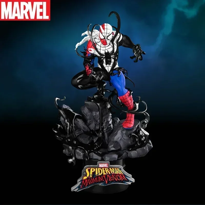 

The Avengers Iron Man Spider Man Venom Groot Captain America Marvel Universe Series Collect Figures Model Toys Ornaments Gift