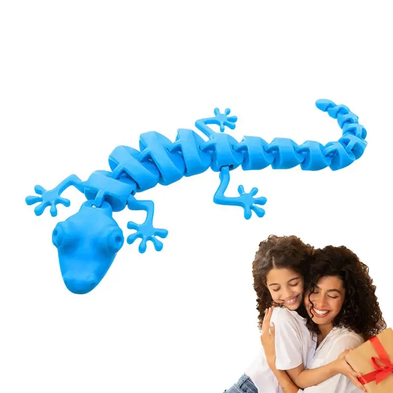 

Stress Toys Adults Gecko Skeleton Relief Worrying Kids Fidget Toys Articulated Anti-Stressed Detachable Relaxing Toy For Outdoor