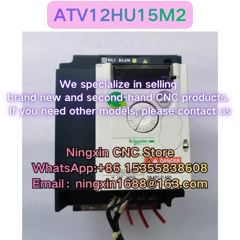 

Б/у инвертор ATV12HU15M2. Функциональный тест пройден. Быстрая доставка.