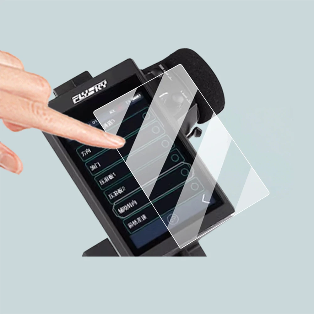 Protector de pantalla de película de vidrio templado protector premium a prueba de arañazos 9H para Flysky Noble NB4 Pro NB4 Lite