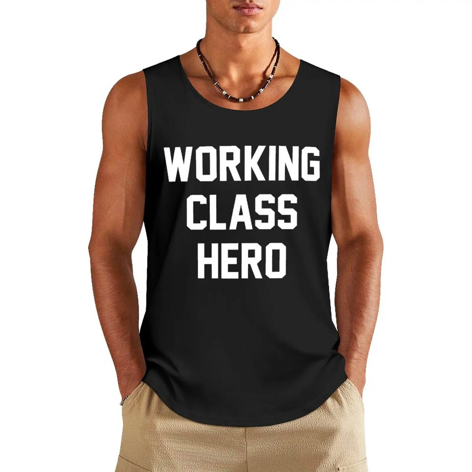 

working class hero Tank Top summer 2025 Men's gym