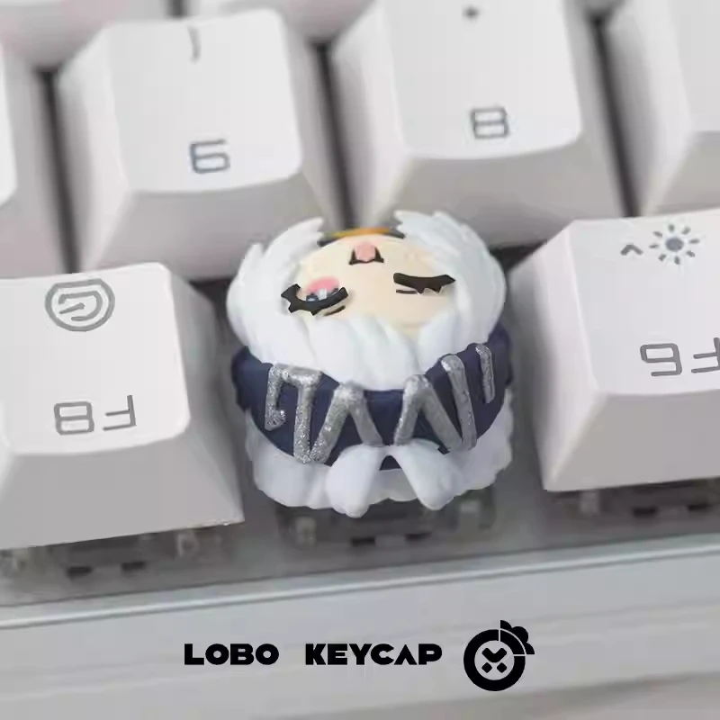 LOBO Genshin Mechanical Keyboard keycap Profile key Cap Resin Cherry Kinnich Marani Customized Game Keycaps PC Accessories Gifts