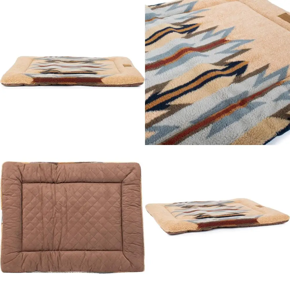 

Уютная берберская подушка для собаки пшеничного цвета - маленький размер