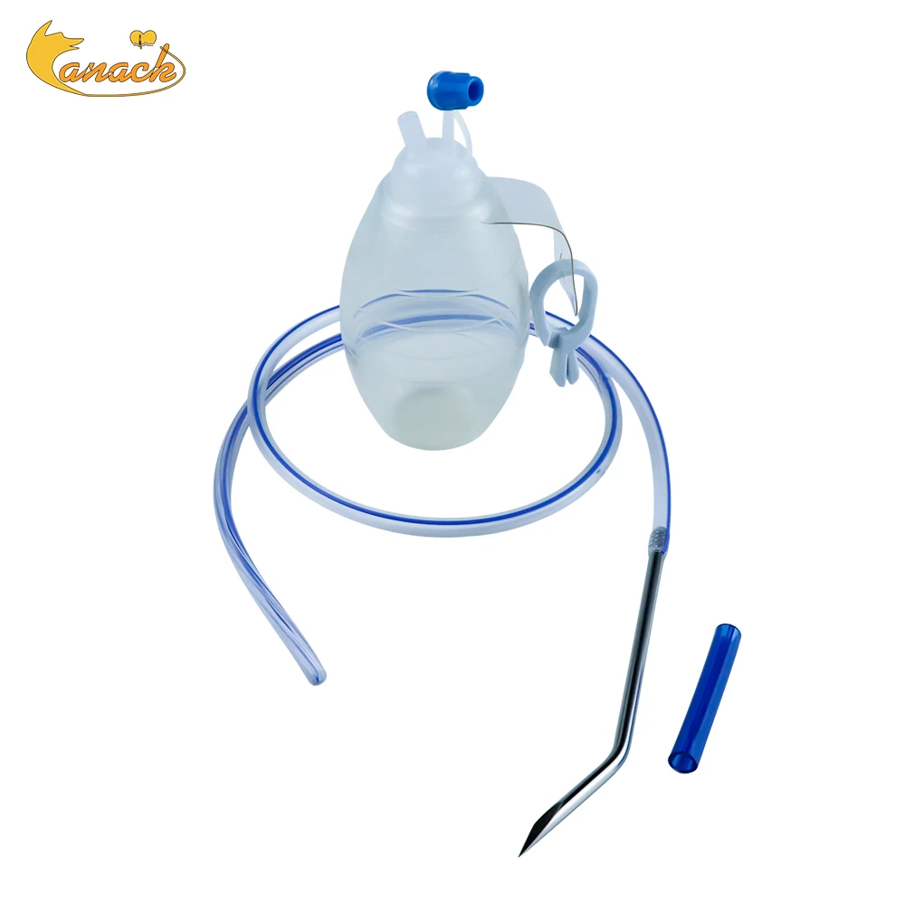 

Drainage System Medical Silicone Negative Pressure Ball Round Fluted Drain Tube Veterinary Equipment Pet Surgical Instruments