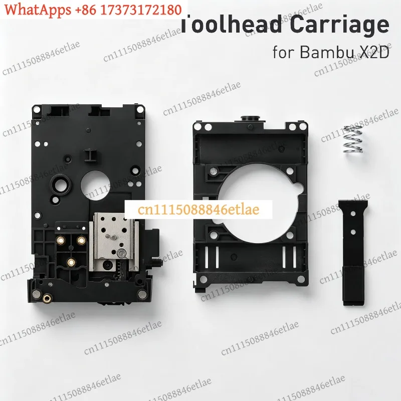 k3 Original Toolhead Carriage for 3D Printer, X2D Replacement Part Compatible for Bambu Lab Series