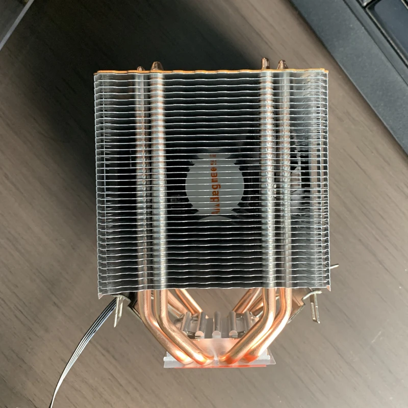 وحدة المعالجة المركزية برودة 4 أنابيب الحرارة الخفيفة PC المبرد ل إنتل LGA 1700 1200 1150 1151 1155 2011 X79 X99 1366 AMD AM5 AM4 ventilador #5