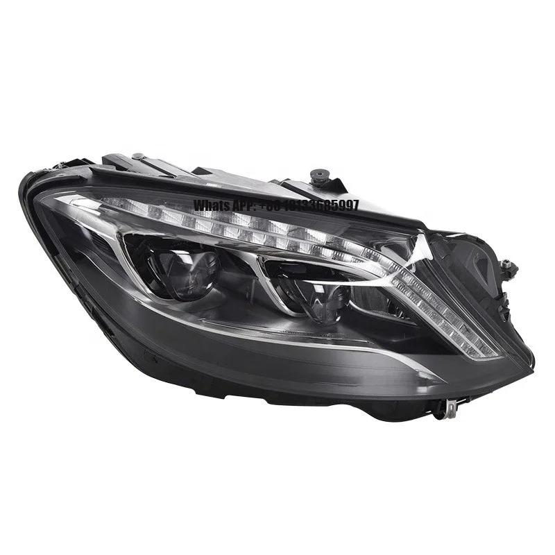

Car parts for Mercedes-Benz S-class W222 original car headlight assembly 13-16 low LED headlight LED day running light assembly