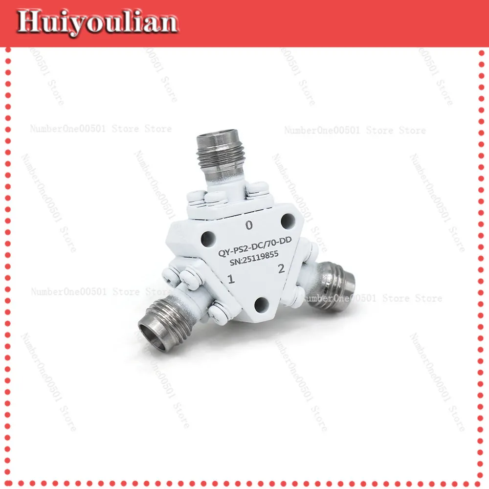 DC-70G High Frequency Resistive Power Splitter 1.85mm Connector 2 Way 50 Ohm Combiner For Industrial RF Communication Accessory