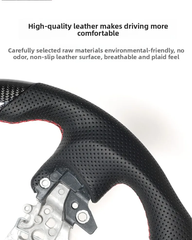 Para Toyota Camry/Crown/Alphard modificação do volante de fibra de carbono novos acessórios