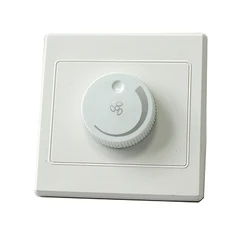 1Pc AC 220V Dimmer Light Switch Adjustment Lighting Control Ceiling Fan Speed Control Switch Wall Button Dimmer Switch off-on