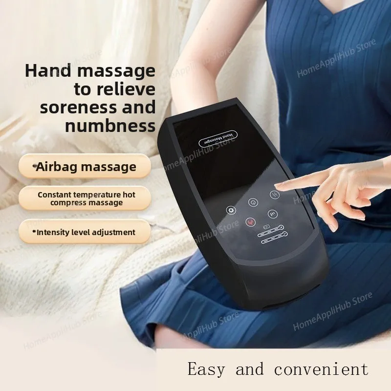 

Massager Intelligent Air Pressure Massager Hot Compress Electric Palm Finger Portable Mobile Physiotherapy Intelligent Kneading