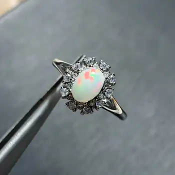 8 best sales Bague en opale de feu - №7