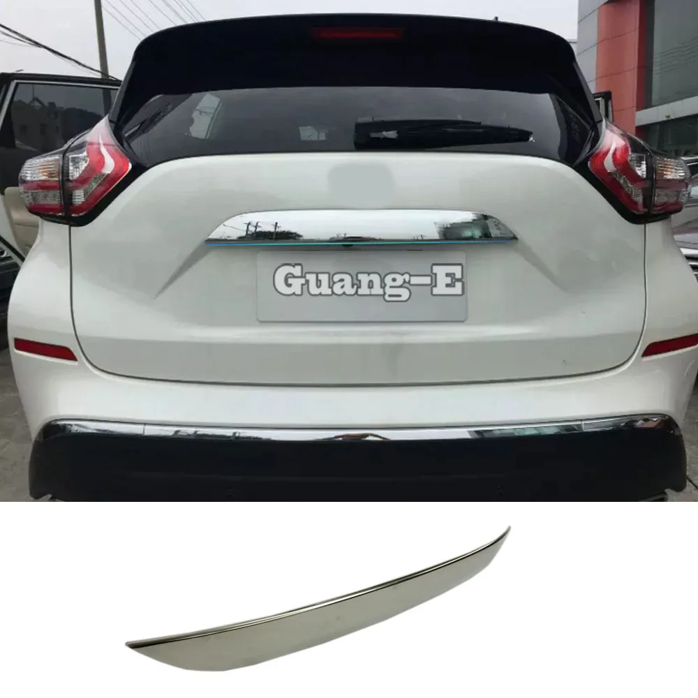 

Для Nissan Murano 2015 2016 2017 2018 автомобильная гарнирная крышка ABS хромированная передняя решетка двигателя верхняя панель капота 1 шт.