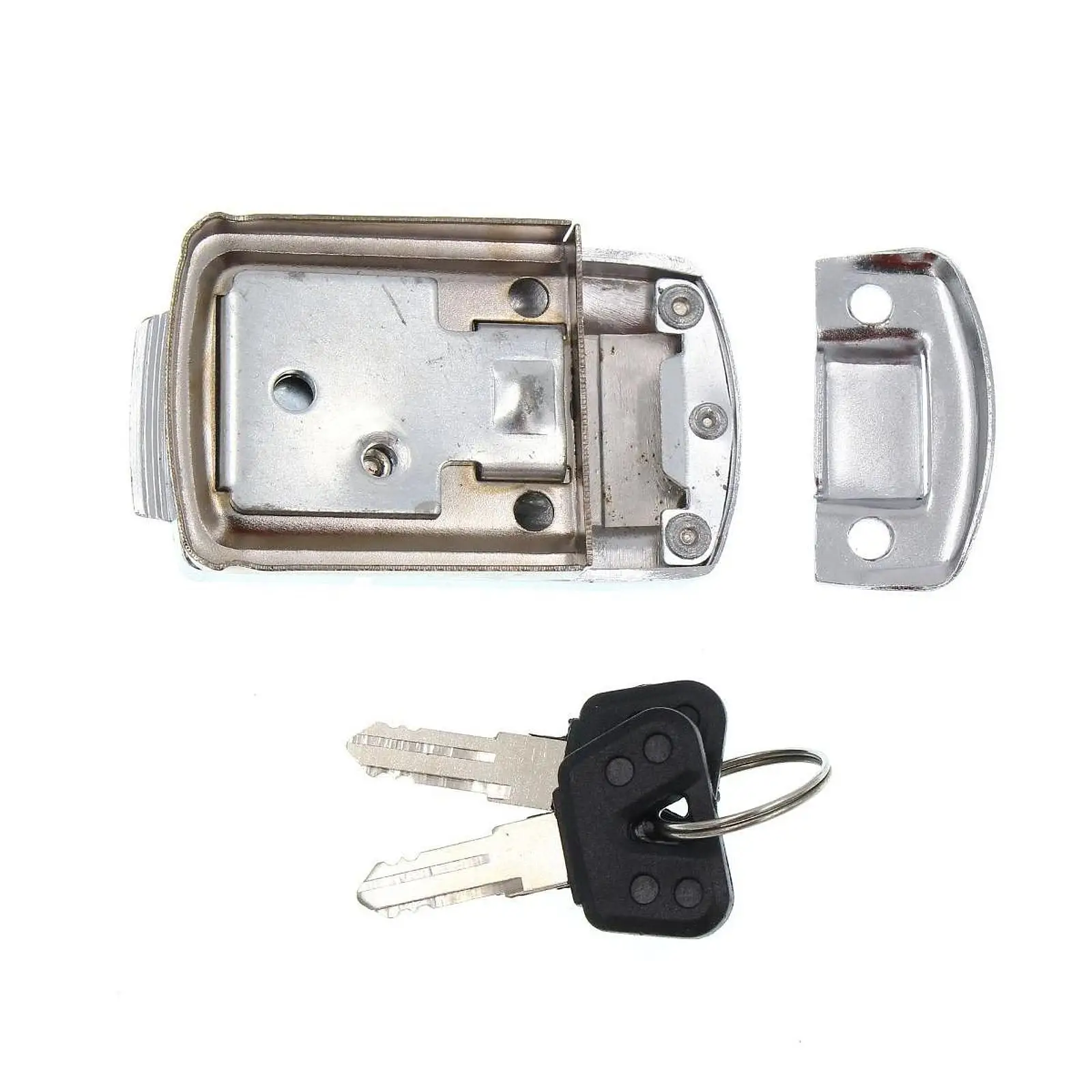 

Metal Motorcycle Trunk Lock Replacement Tail Lock Cylinder Kit with Keys for Central Motorbike Trunk