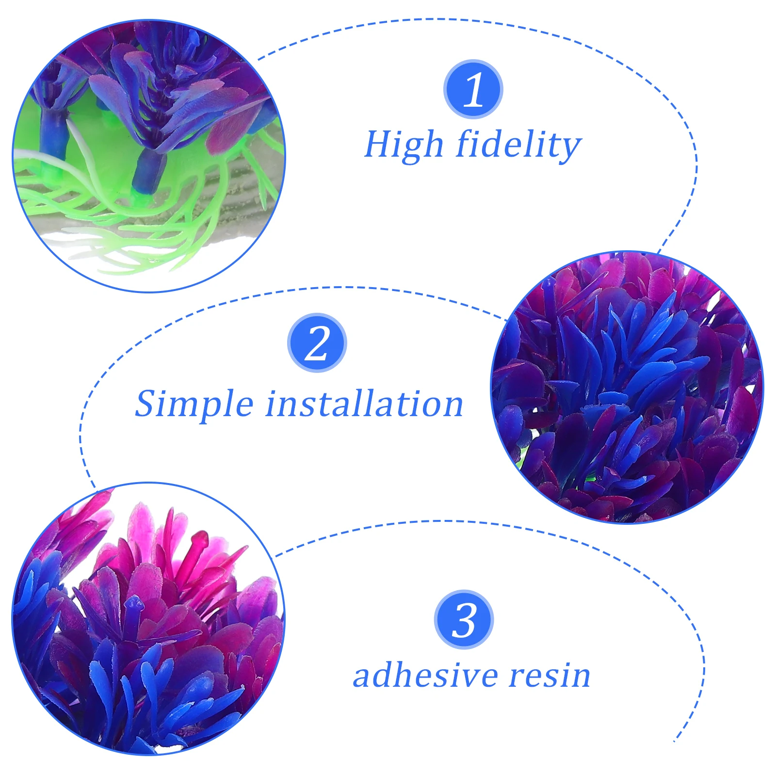 

Realistic Artificial Aquarium Plants Plastic Fish Tank Decor Simulation Water Grass For Betta Turtle Goldfish Tank Accessories