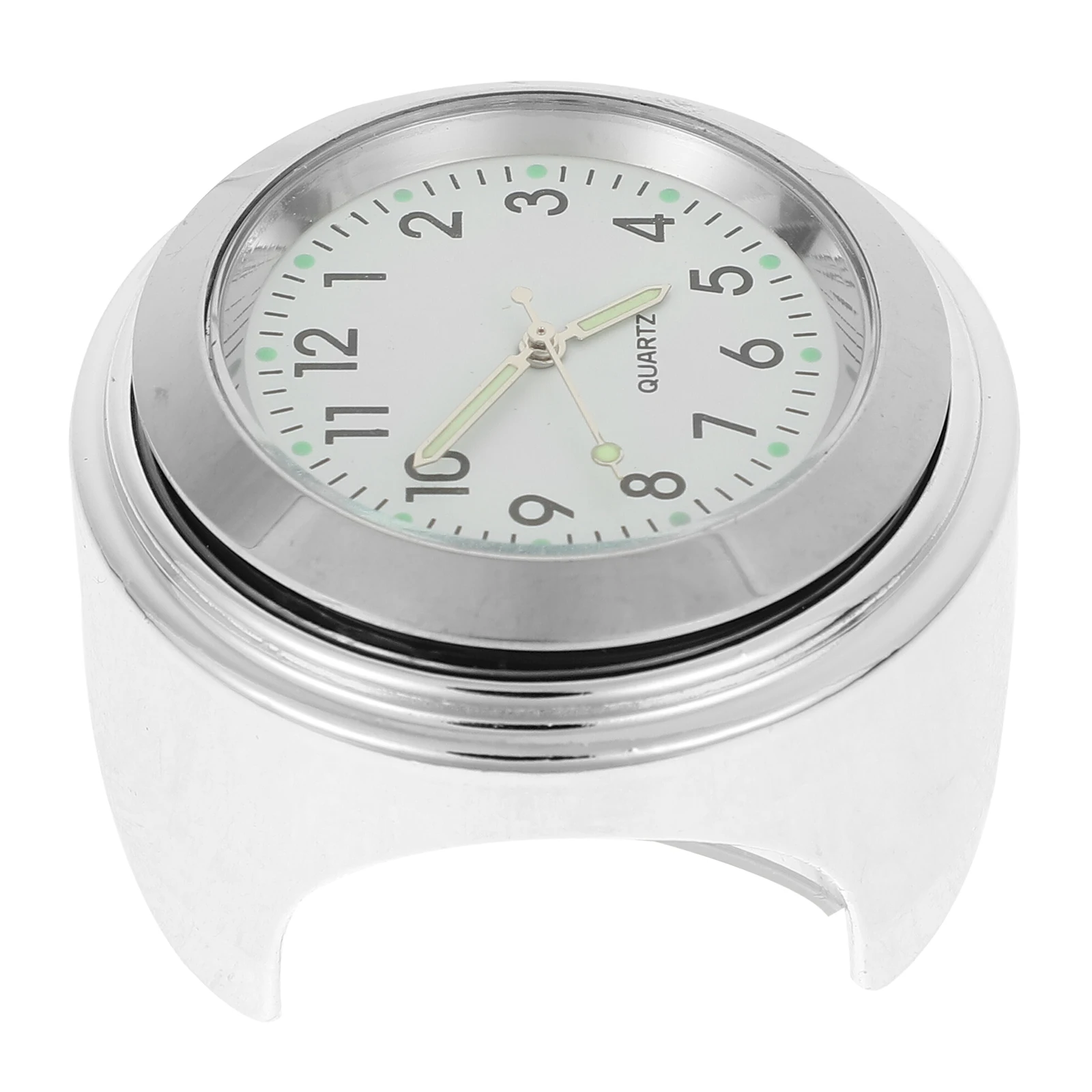 

1 Set Handlebar Watch Motorcycle Clock Replacement Lightweight Aluminum Alloy Dustproof Universal Bike Clock For Handlebar Metal