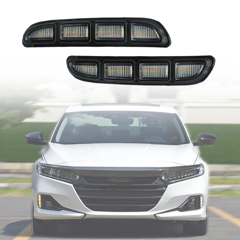 

Car LED Daytime Running Light for Honda Facelift Model 2021-2022 Fog Lamp Automotive Signal Indicator Lights Accessories