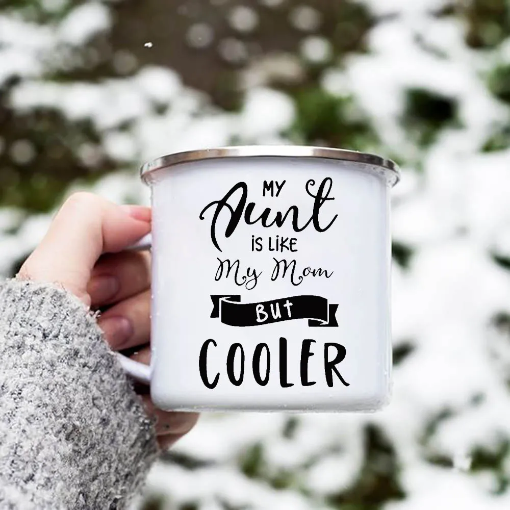 My Aunt Is Like My Mom But Cooler Coffee Mug Funny Coffee Mugs Family gifts Birthday gift for aunt Present for sister in law