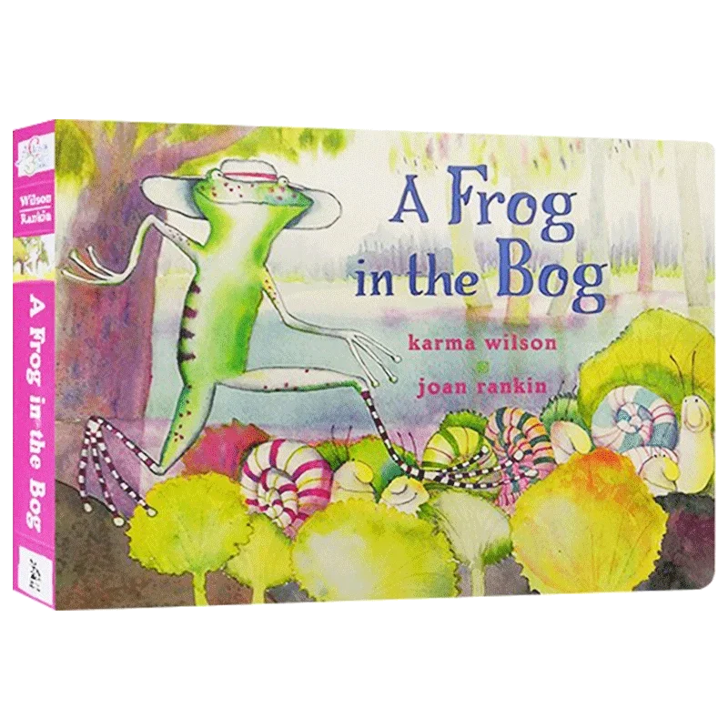 A Frog in the Bog, Karma Wilson, Children's books aged 3 4 5 6, English picture book, 9781481444521