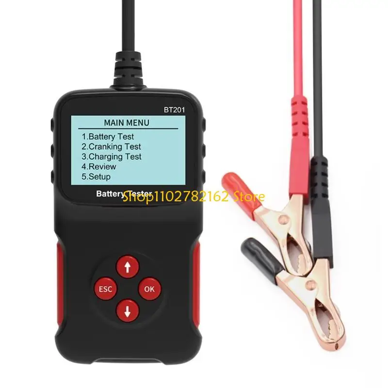 

547B Truck Car Battery Tester 12V Circuts Cranking Test Charging Tool BT201