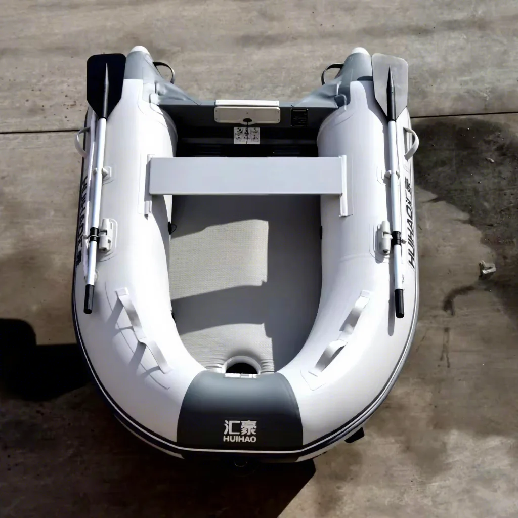 

Large 2.3m Folding Hypalon PVC Sport Inflatable Boat with Aluminum Floor Heavy Duty High Speed for Fishing Sightseeing Cruising