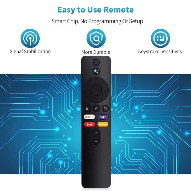 1 Piece Replace XMRM-M6 Voice Remote Fit For Xiaomi Mi TV MDZ-24-AA L32M6-6ARG L55M6-ESG L55M6-ARG L50M6-6ARG XMRM-M3