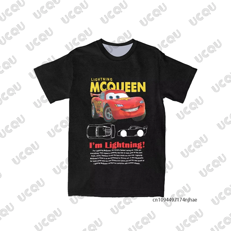 2026 여름 여성 세트 라이트닝 맥퀸 & 샐리 자동차 프린트 티셔츠 + 반바지 세트 캐주얼 커플 슈트 스포츠 2피스 의상